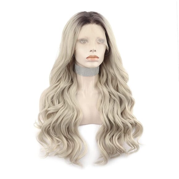 Ombre Ash Blonde Lace Wig